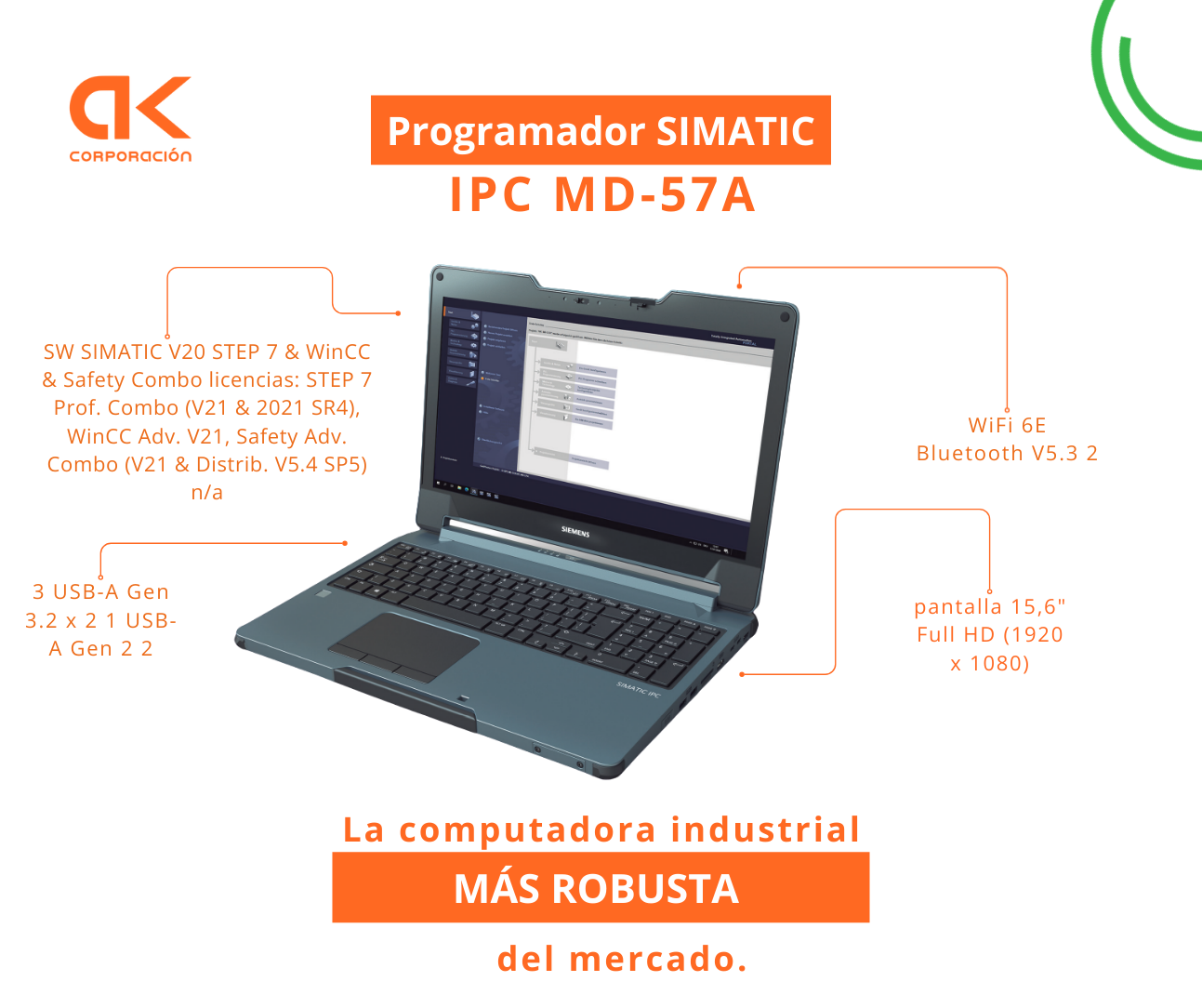 PG, COMPUTADORA INDUSTRIAL, ENTREGA INMEDIATA, SIEMENS, ELECSA, DIMEINT, AUTOMATIZACIÓN, ELECTRIFICACIÓN, QUERÉTARO, MÉXICO, PARQUE INDUSTRIAL, INDUSTRIA, PLC, VARIADORES, CONTROLADOR 